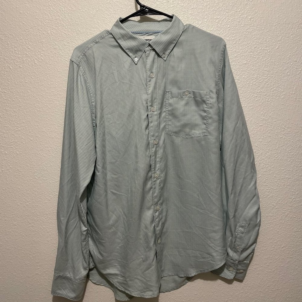 Mountain Khakis Passport EC Long Sleeve Shirt Size M